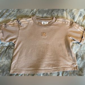 Adidas cropped t-shirt